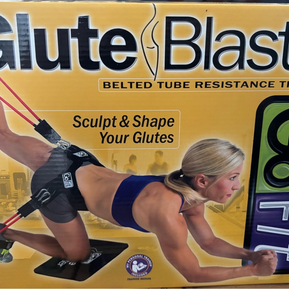 Glute Blast Belted Tube Resistance Trainer